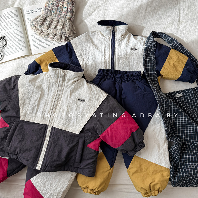 Toddler Boy Winter Fleece Jacket - 2026 Kış Çocuk Kore Tarzı Polar