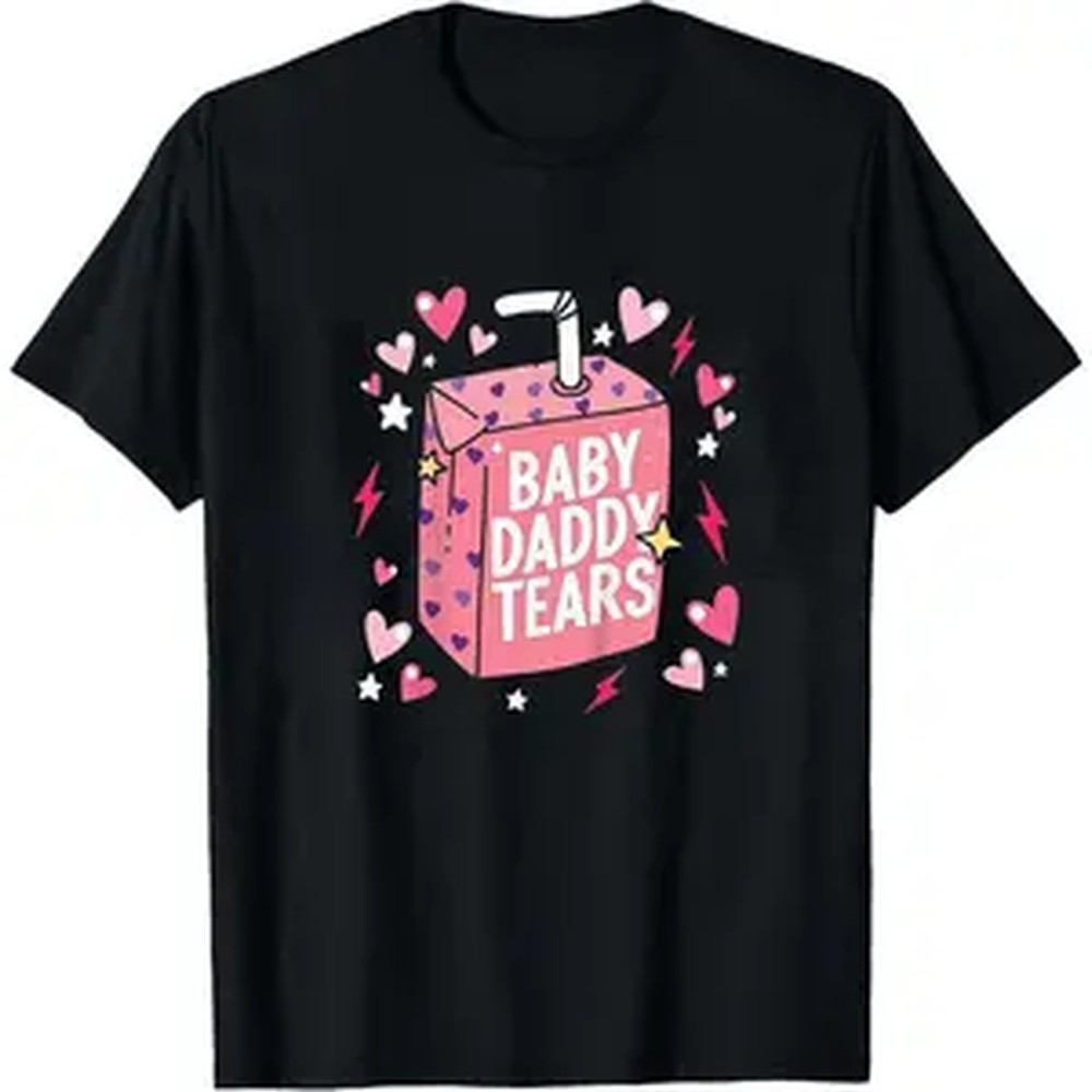 Baby Clothes - Baby Daddy Tears Love Heart Dad