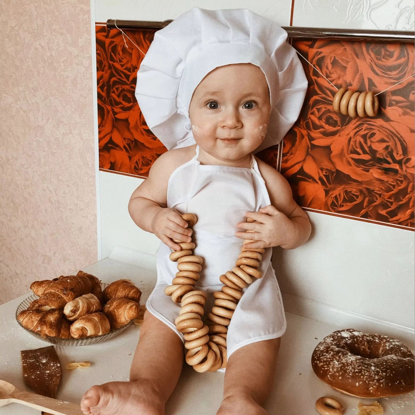 Yenidoğan Bebek Şef Kostüm Fot - Infant Photography Props Outfit incelemesi ve fiyatı