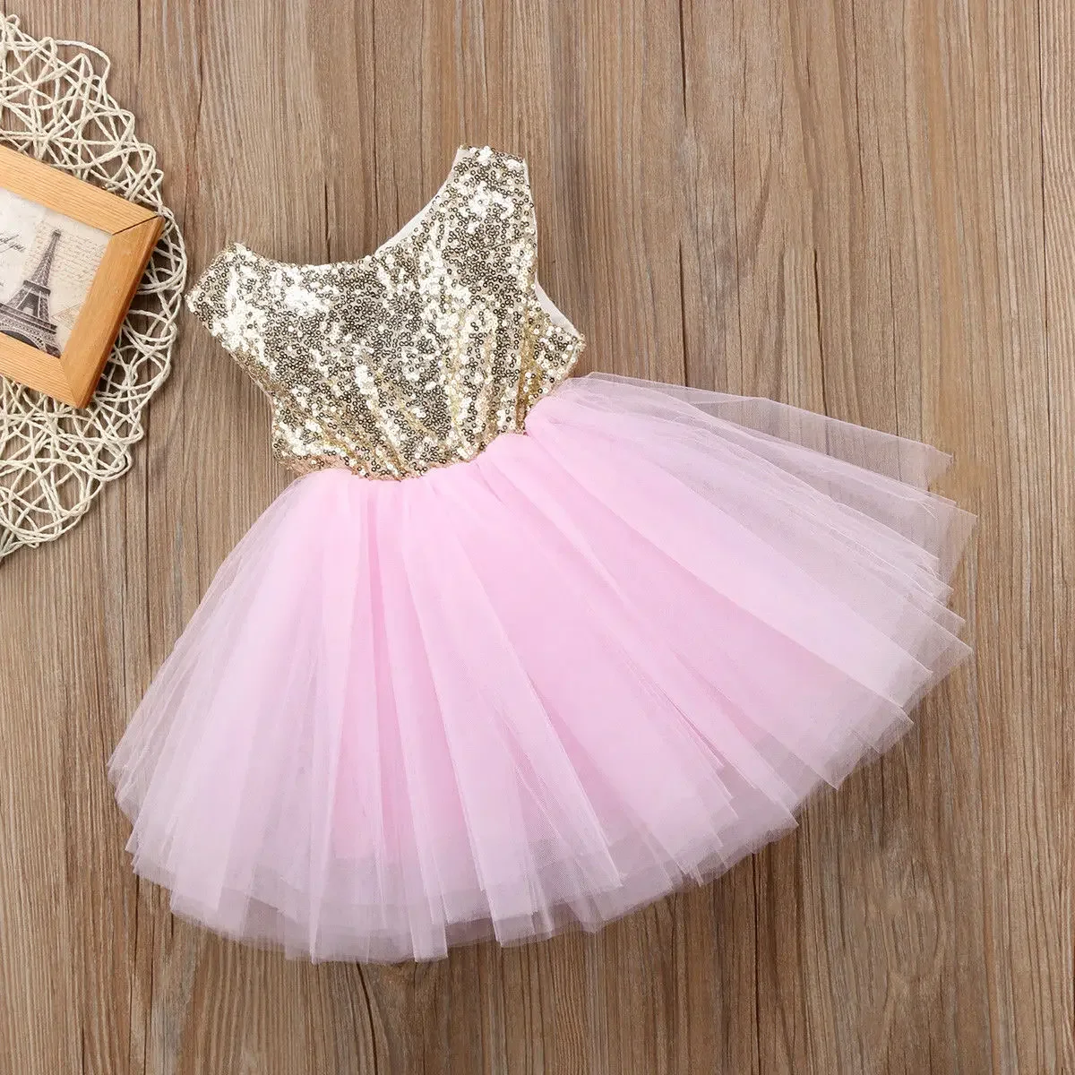 Yürüyor Kız Doğum Günü Tül Elb - Toddler Girl Tulle Party Dress incelemesi ve fiyatı