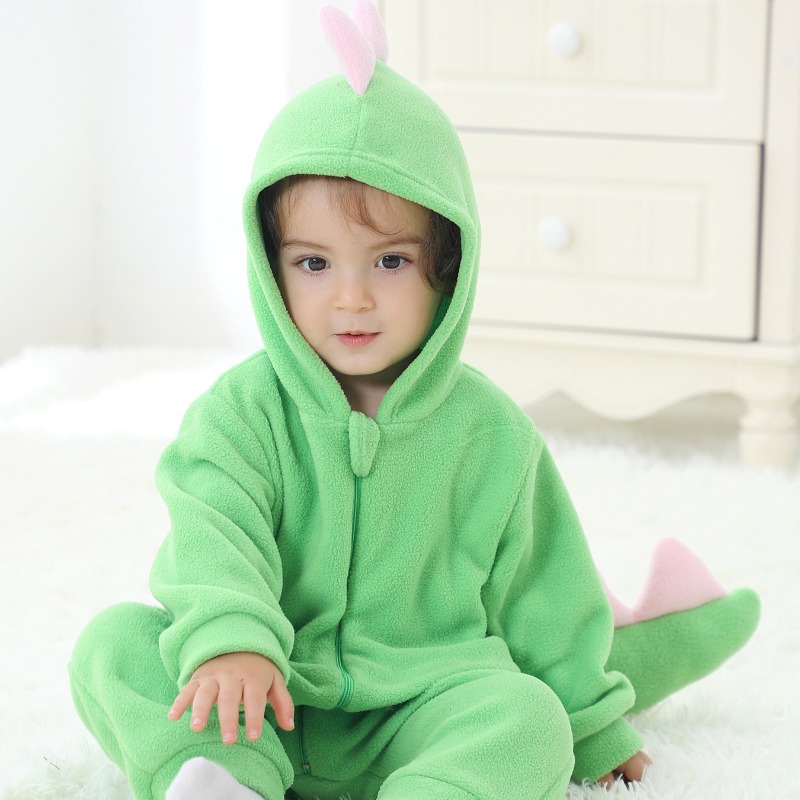 Yenidoğan Bebek Yeşil Dinozor  - Cotton Baby Onesies Zipper incelemesi ve fiyatı