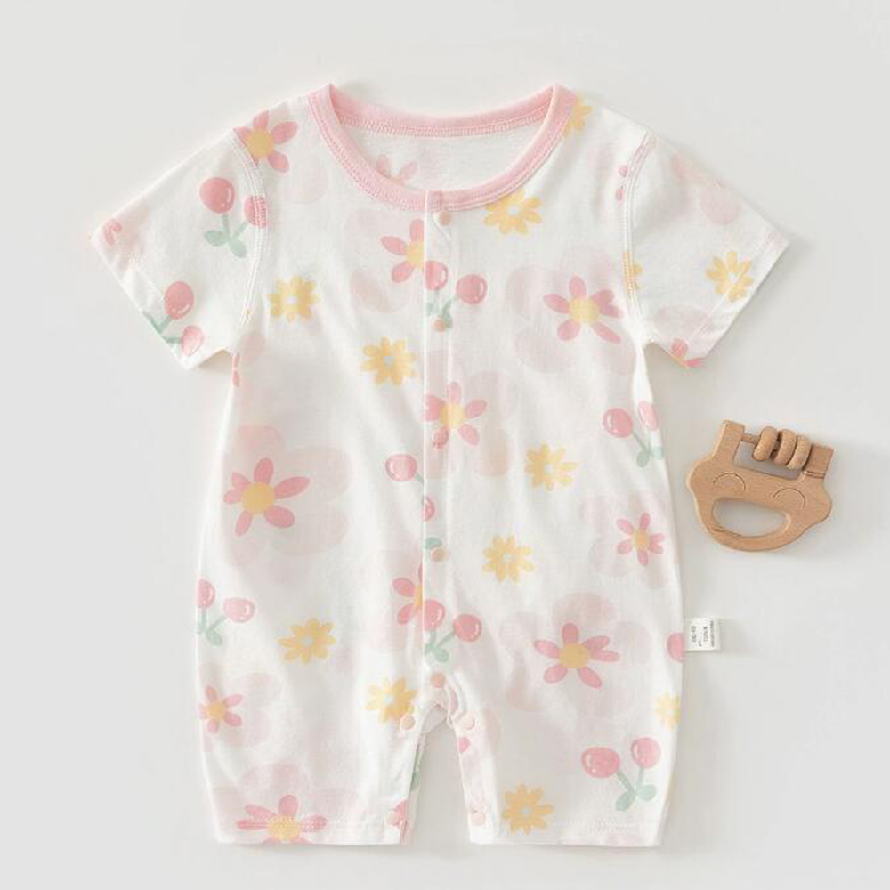 Bebek Yazlık Kıyafetleri %100  - Newborn Baby Girl Romper Floral incelemesi ve fiyatı