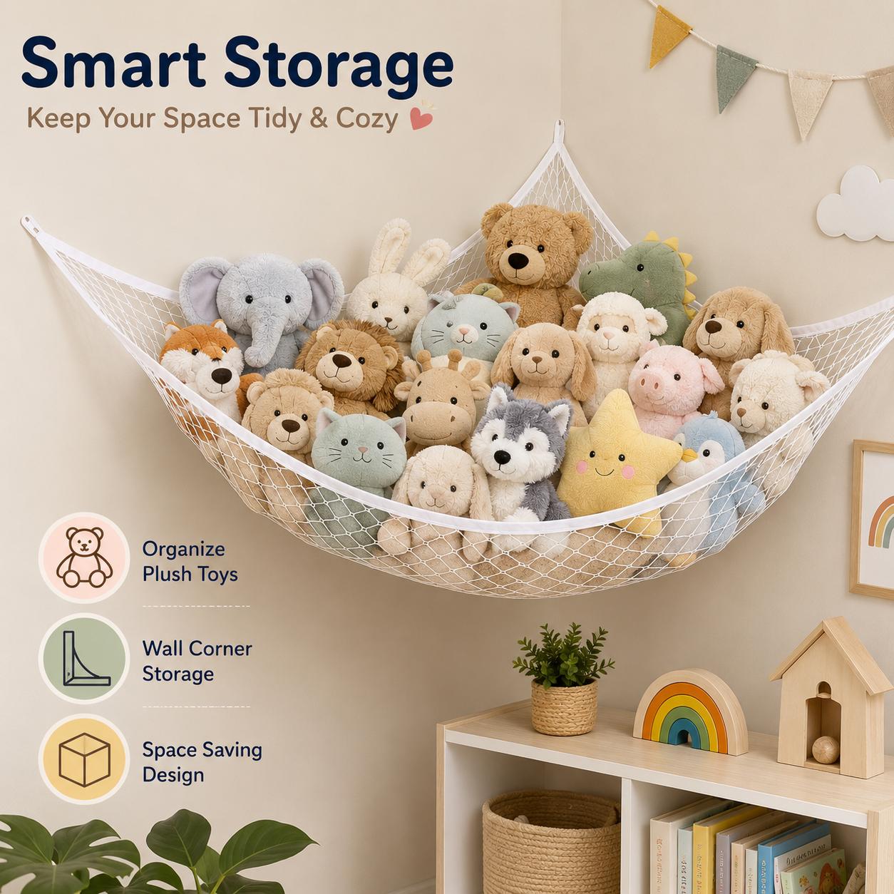 Fileli Oyuncak Saklama Hamağı  - Nursery incelemesi ve fiyatı