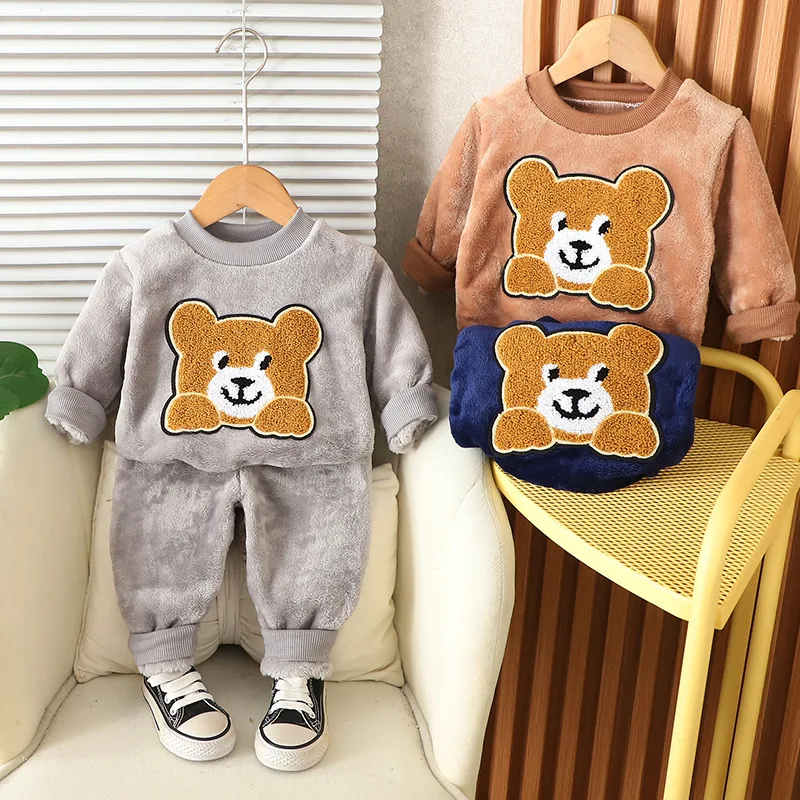 Yeni Kış Bebek Erkek Giysileri - Toddler Boy Winter Fleece Jacket incelemesi ve fiyatı