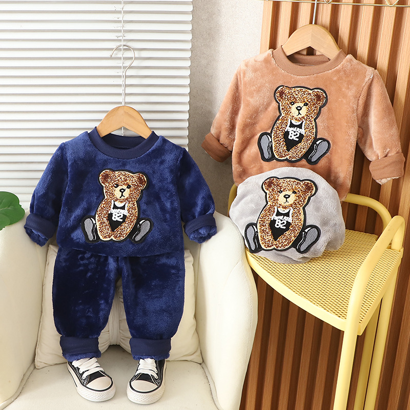 Yeni Kış Bebek Erkek Giysileri - Toddler Boy Winter Fleece Jacket incelemesi ve fiyatı