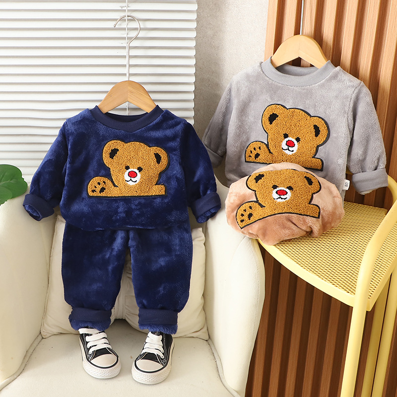 Yeni Kış Bebek Erkek Giysileri - Toddler Boy Winter Fleece Jacket incelemesi ve fiyatı