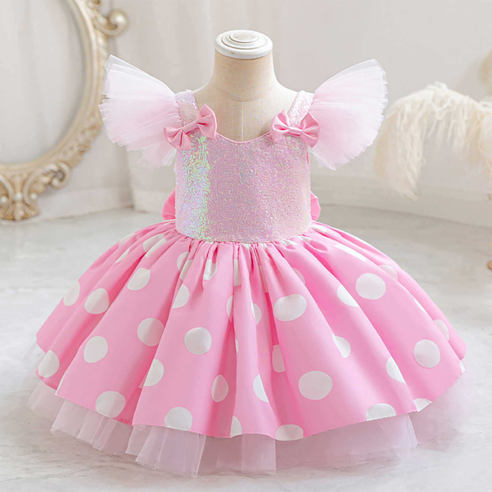Yürümeye başlayan bebek kız pr - Toddler Girl Tulle Party Dress incelemesi ve fiyatı