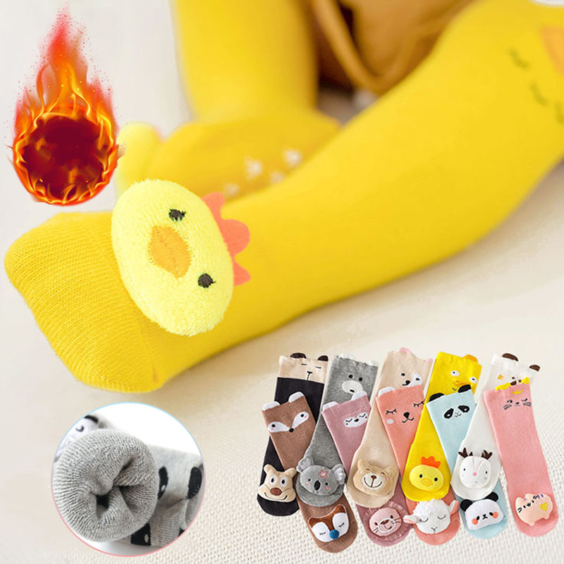 Kışlık Kalın Pamuklu Çocuk Uzu - Unisex Baby Socks Non Slip incelemesi ve fiyatı
